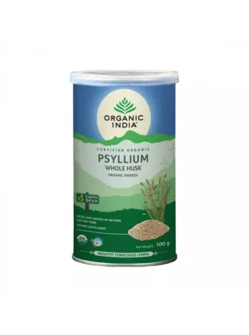 Псиллиум, для пищеварения, 100 г, Органик Индия; Psyllium, 100 g, Organic India